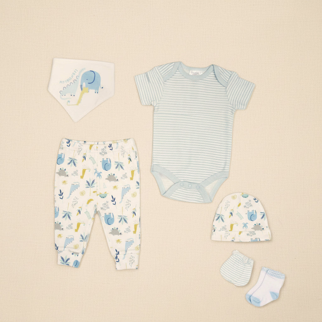 Animal Friends 7 Piece Layette Set Just for Me