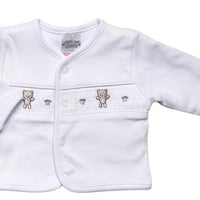 "Teddy" Smocked 2 Piece Set Outfit Just too Cute 