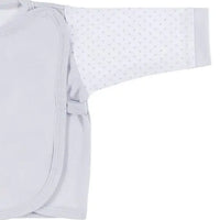 Early Baby Wraparound Top, Grey EEVI