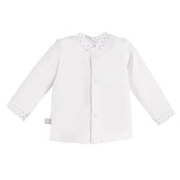 Early Baby Long Sleeved Top, White Top / T-shirt EEVI 