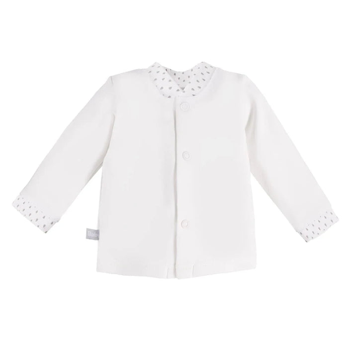 Early Baby Long Sleeved Top, White