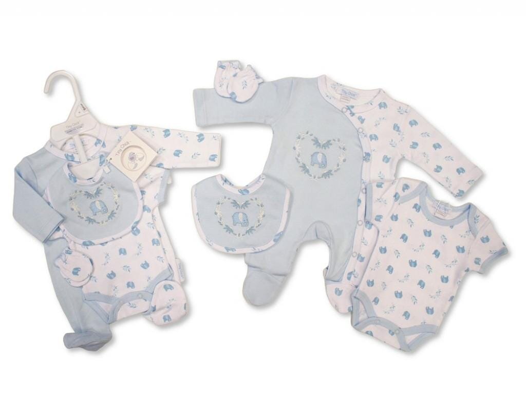 Blue Elephant 4 Piece Set Set Tiny Chick 