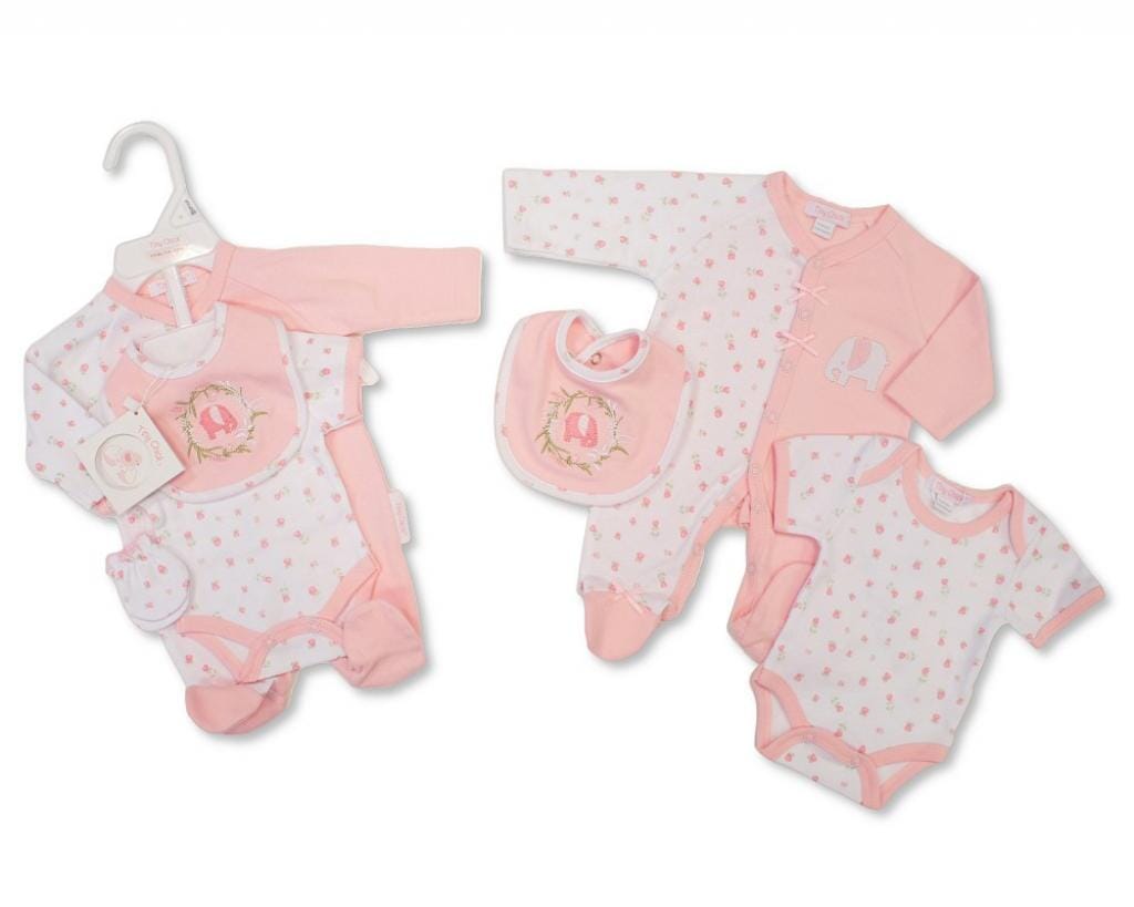 Pink Elephant 4 Piece Set Set Tiny Chick 