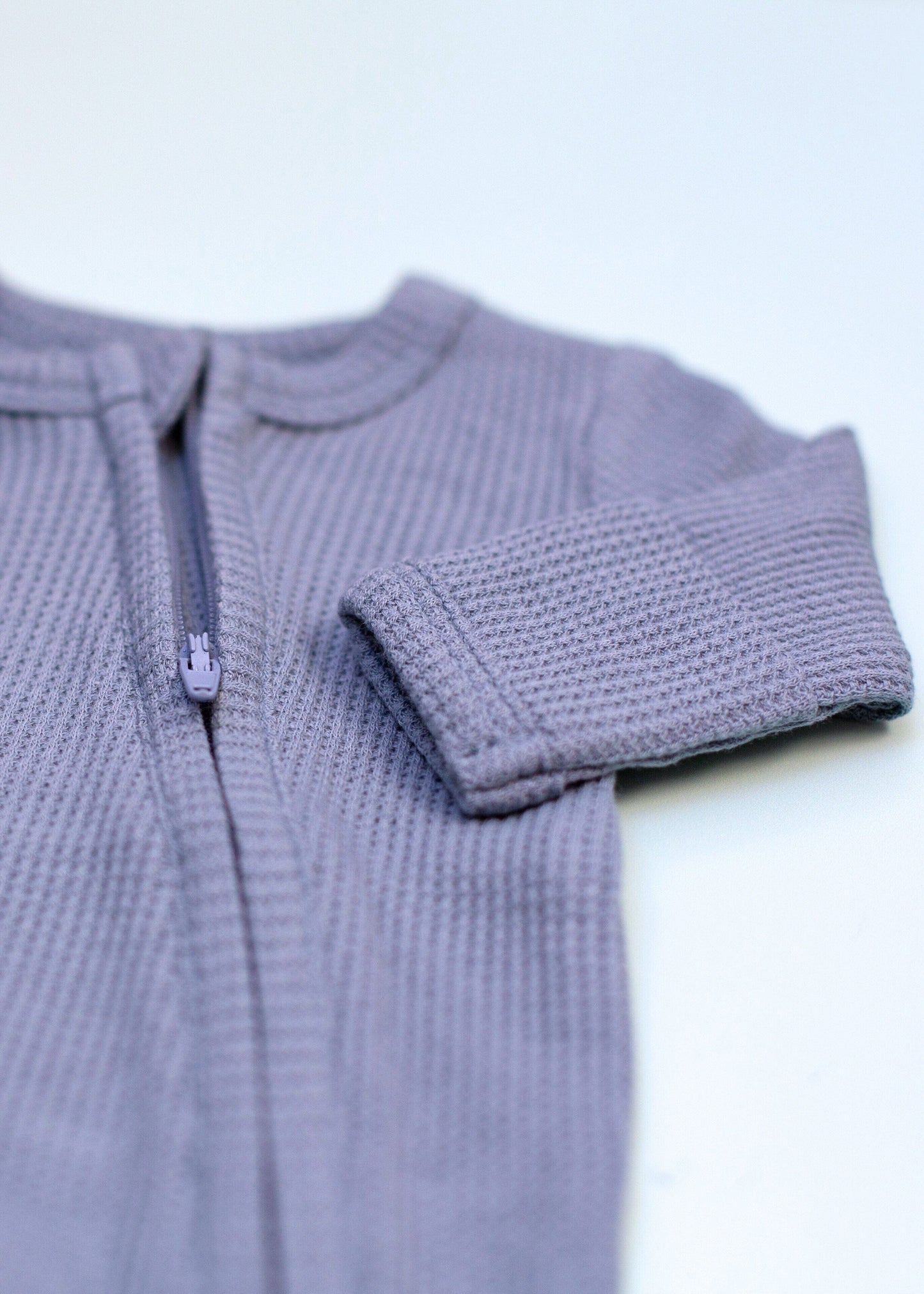 Zipped Premature Baby Sleepsuit, Fold-Over Mitts - Blue Sleepsuit / Babygrow Little Dreamer 