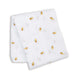 Bees - Muslin Swaddle, 100 x 100 cm Swaddle Blanket Lulujo 