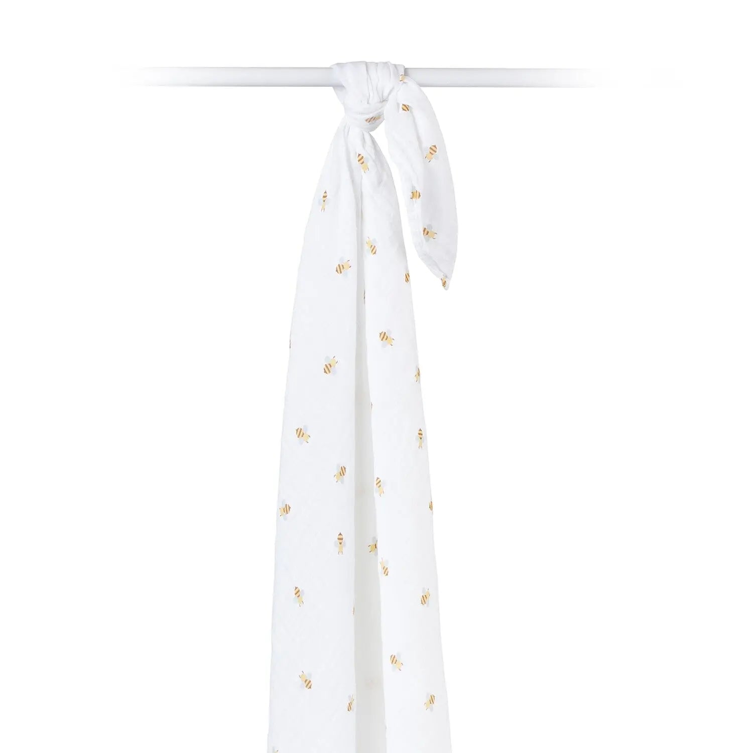 Bees - Muslin Swaddle, 100 x 100 cm Swaddle Blanket Lulujo 
