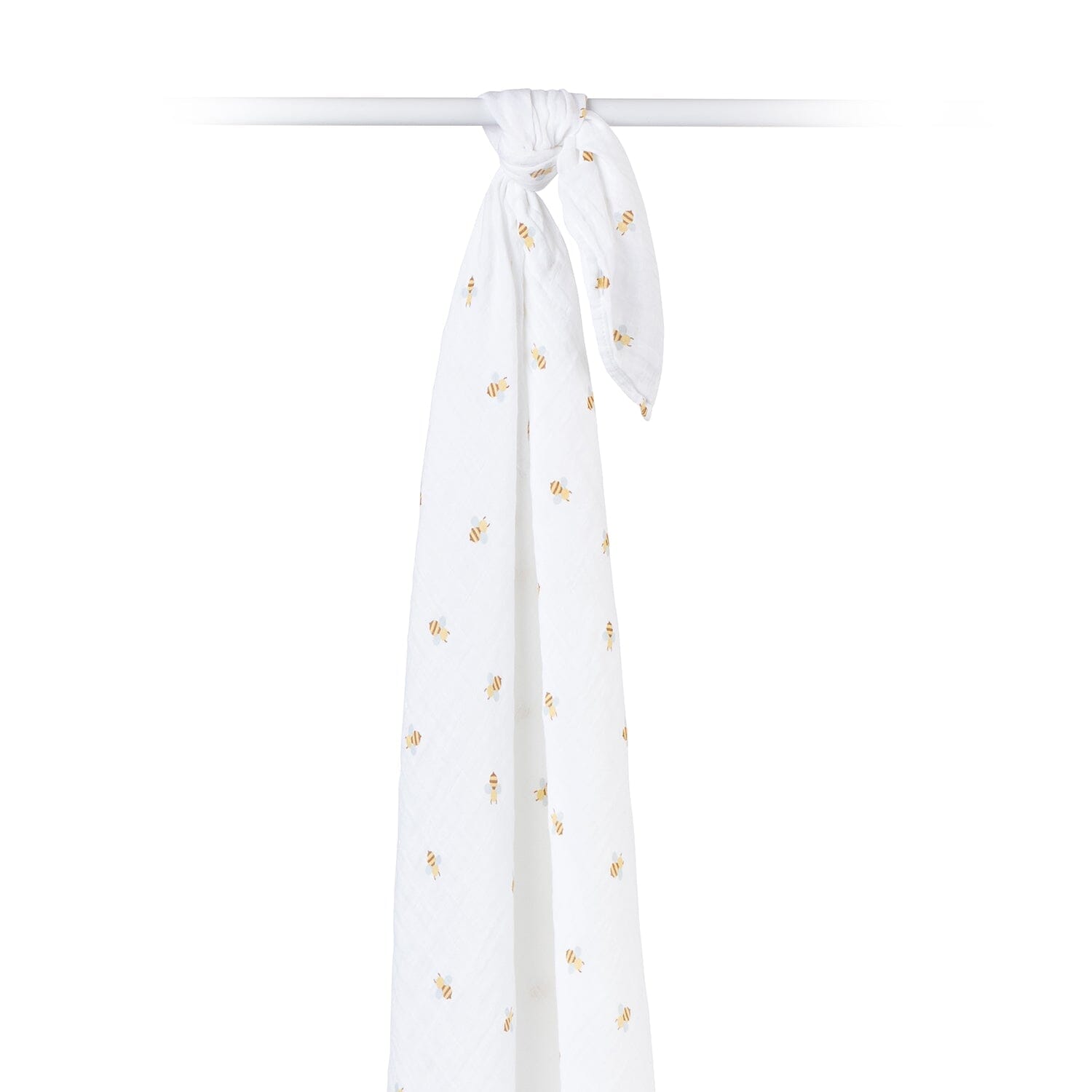 Bees - Muslin Swaddle, 100 x 100 cm Swaddle Blanket Lulujo 