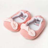 Pink Crinkle Muslin Romper & Shoes Lilly & Jack