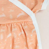 Dress, Leaping Bunnies, Premium 100% Organic Cotton Tiny & Small