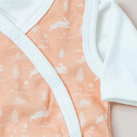 Dungaree & Top Set, Leaping Bunnies, Premium 100% Organic Cotton Tiny & Small