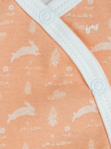 Incubator Vest, Leaping Bunnies , Premium 100% Organic Cotton Tiny & Small