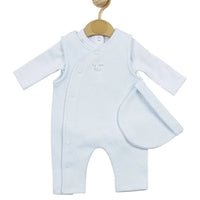 Blue Waffle Tiny Baby - Four Piece Set Outfit Mintini Baby 