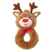 My First Christmas Reindeer Plush Baby Rattle Rattle Ziggle Baby 