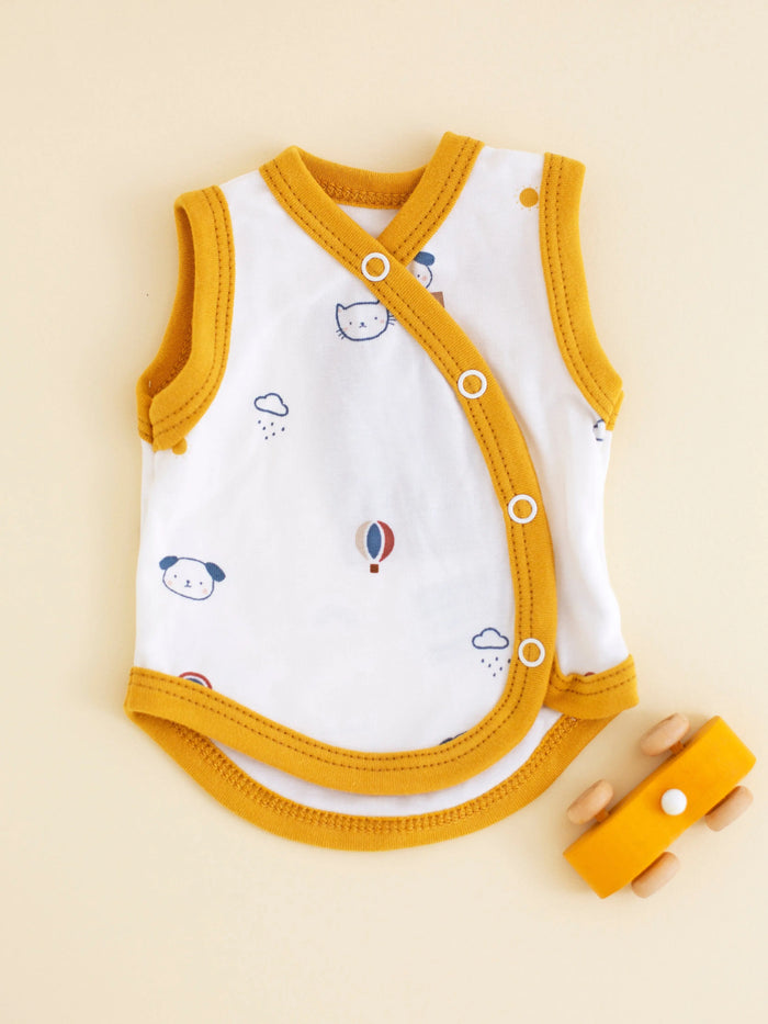 NICU Incubator Vest, Pet Pals - Mustard