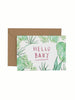 Hello Baby Card - Plewsey Cards - New baby card - Plewsy
