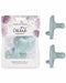 Ryan & Rose Cutie Preemie Tiny & Stage 1 Pacifier/Dummy (Mist Blue) Pacifier Ryan & Rose 