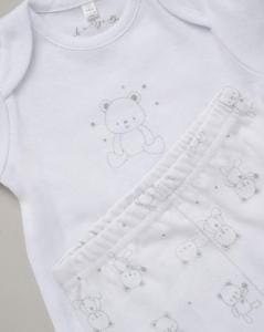 10 piece layette "Teddy" Set Rock a Bye Baby 