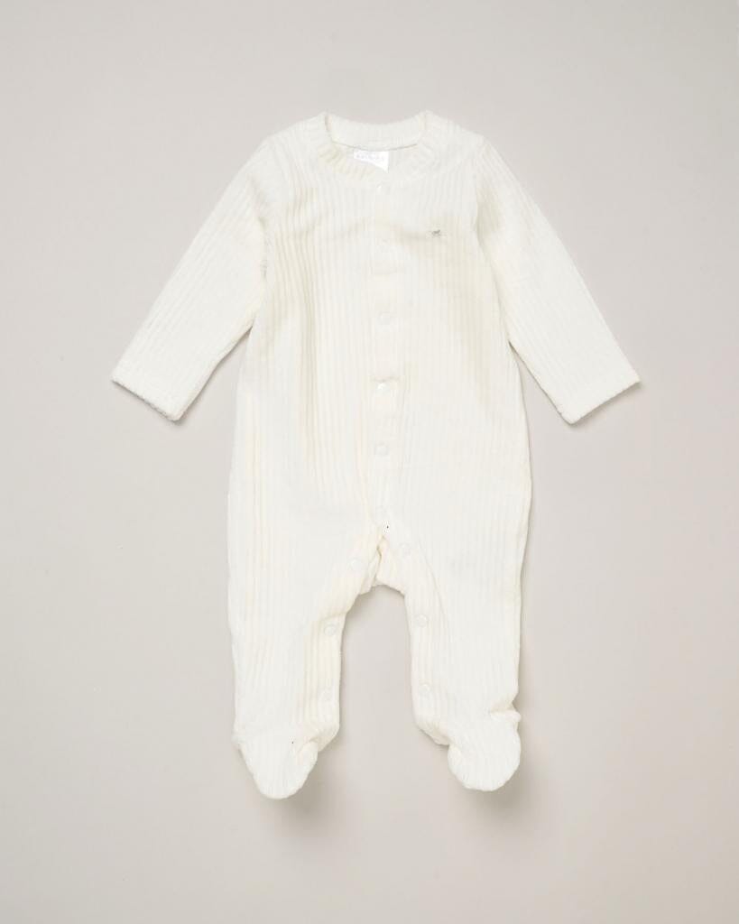 Ribbed Velour Nursery Layette Set Set Rock a Bye Baby 