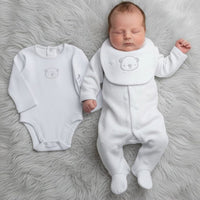 Teddy Textured Layette Set Set Rock a Bye Baby 