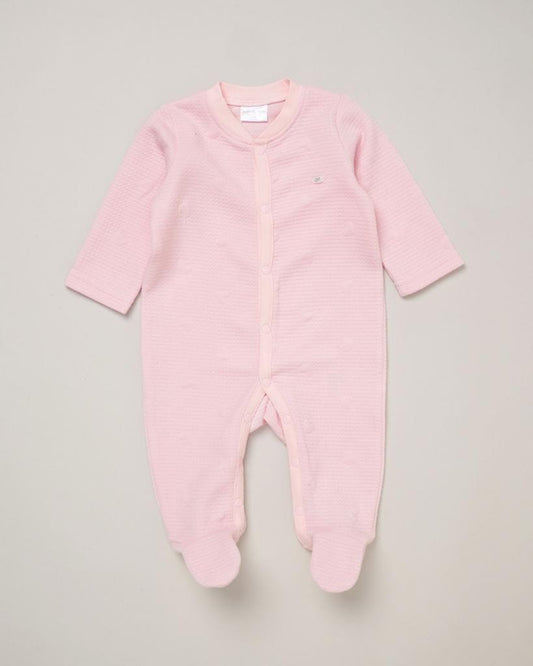 Heart Textured Layette Set Set Rock a Bye Baby 