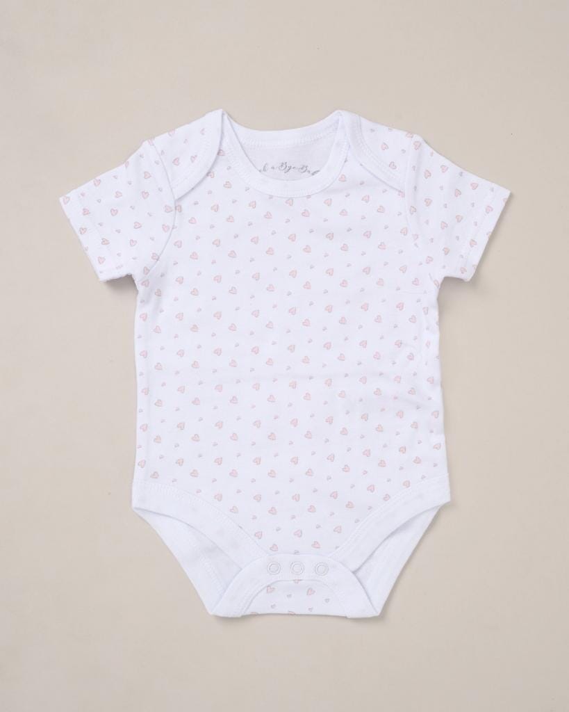 "I Love You" Rabbit design 5 Piece Layette Gift Set - 3 sizes. Set Rock a Bye Baby 