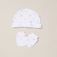 5 Piece Floral Layette Set Rock a Bye Baby