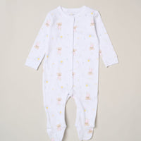 "Hello Baby" Mouse and Balloon 5 Piece Layette Gift Set - 3 sizes. Set Rock a Bye Baby 