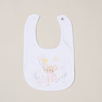 "Hello Baby" Mouse and Balloon 5 Piece Layette Gift Set - 3 sizes. Set Rock a Bye Baby 
