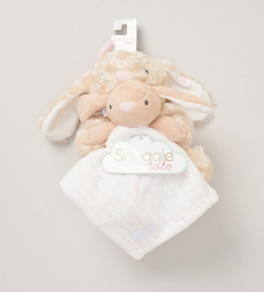 Rabbit Toy and Comforter Set by Snuggle Tots Soft Touch