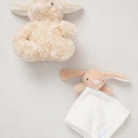 Rabbit Toy and Comforter Set by Snuggle Tots Soft Touch