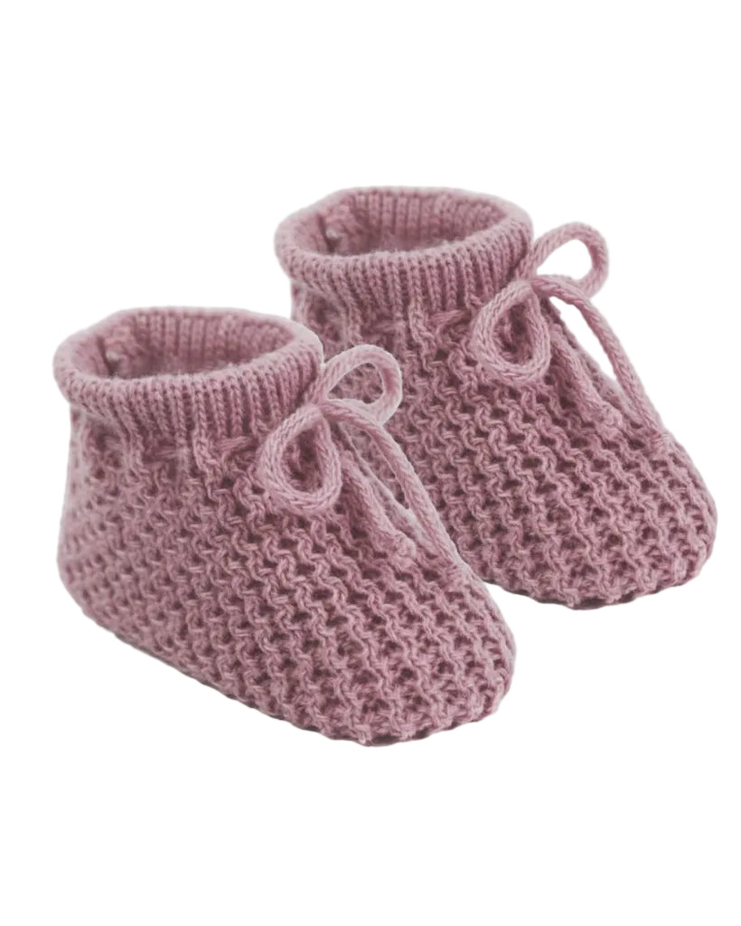 Dusky Pink Booties