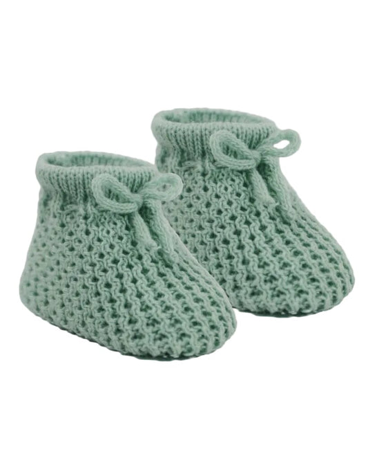 Sage Green Booties Booties Soft Touch 