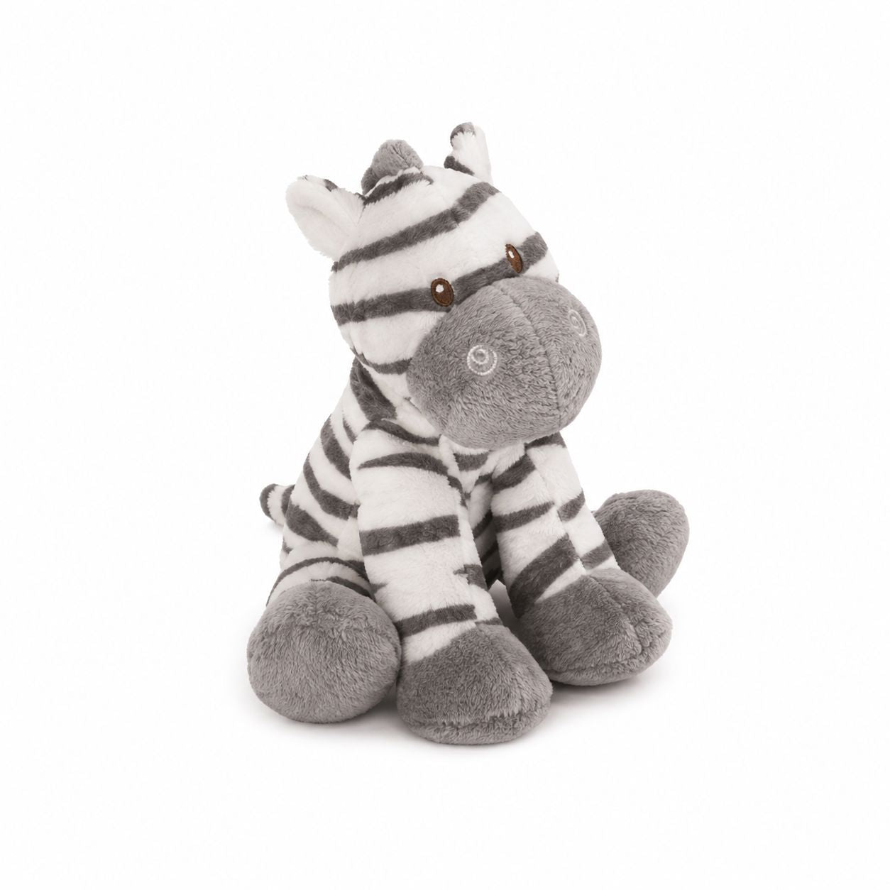 Plush Zebra Rattle Toy Suki 