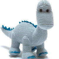 Baby Blue Dino Gift Box - Sleepsuit, Muslin & Toy Gift Set Little Mouse Baby Clothing & Gifts 
