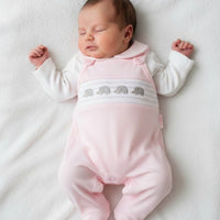 Smocked "Elephant" All In One