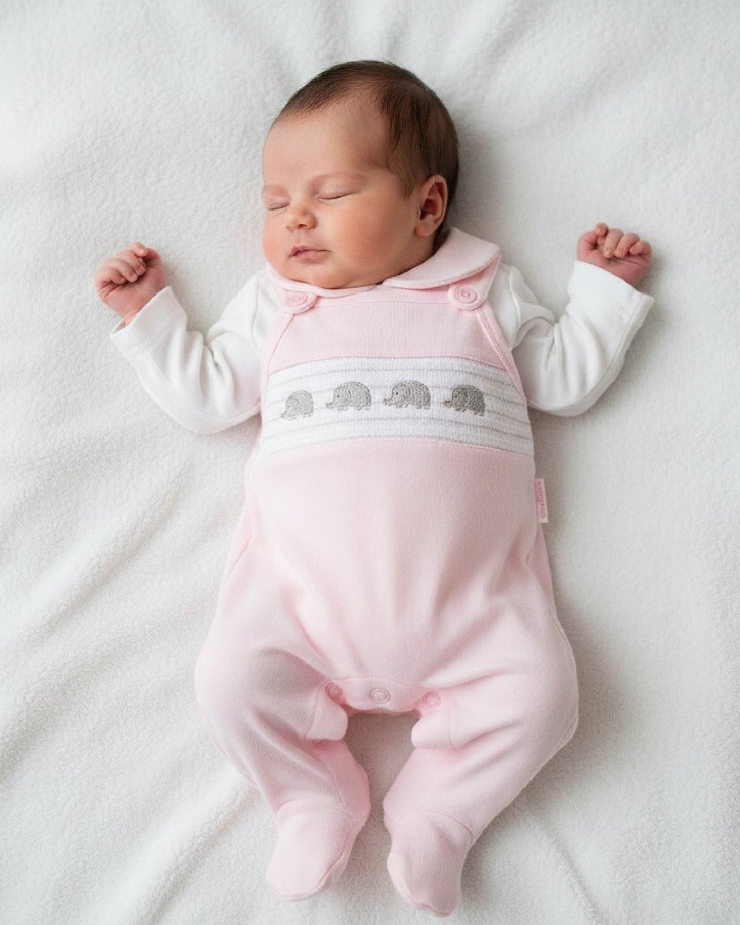 Smocked "Elephant" All In One