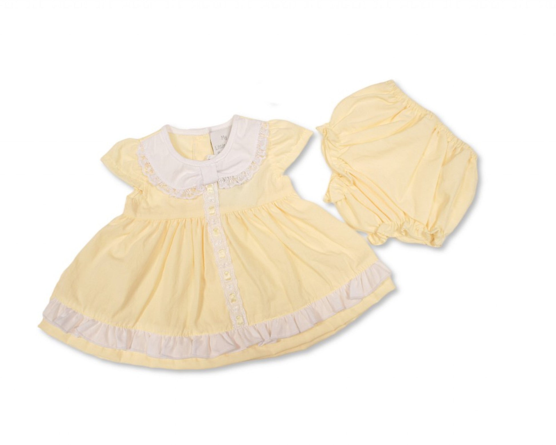 Premature "Lace and Bows" Dress Set