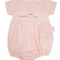 "Cuddle Me" Pink Romper