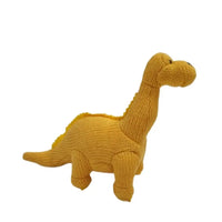 Knitted Diplodocus Rattle/Toy, Egg Yolk Yellow Toy Best Years 