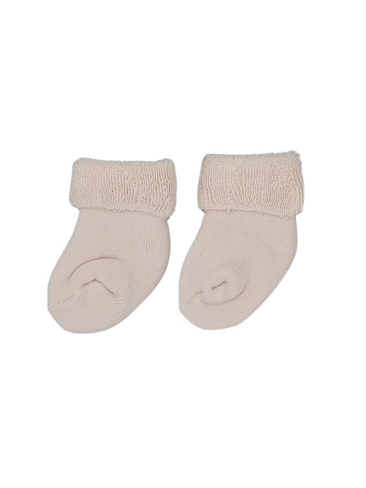 Taupe Towelling Premature Baby Socks Socks Little Mouse Baby Clothing & Gifts 