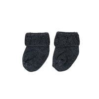 Charcoal Stay-on Towelling Premature Baby Socks Little Mouse Baby Clothing & Gifts