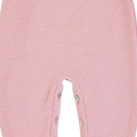 Pink Knitted Early Baby Dungarees Dandelion