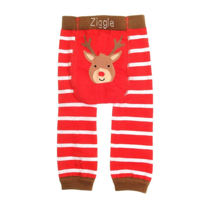 Reindeer Leggings and Socks Set Trousers / Leggings Ziggle Baby 