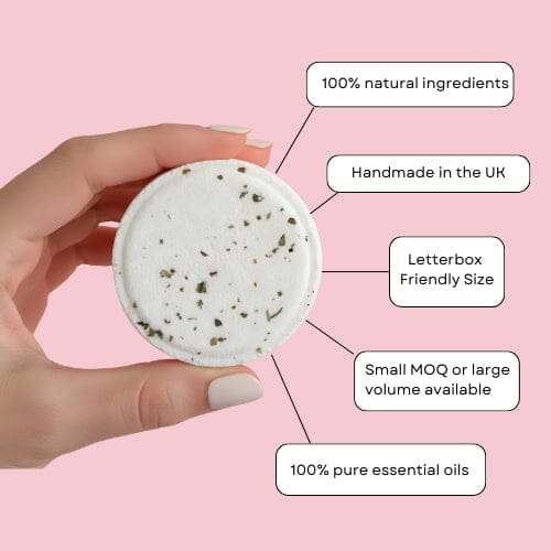 Pastel lilac 'Because counting sheep is overrated' Shower Steamer Parent Gift Steami 