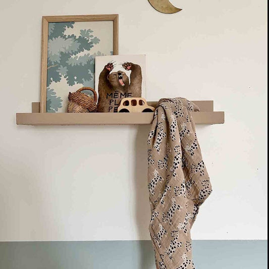 Swaddle Blanket -  Baby Leo - 70 x 70 cm