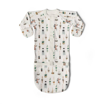 Baby Sleeping Bag / Gown - Plant Macrame Sleeping Bag Goumikids 