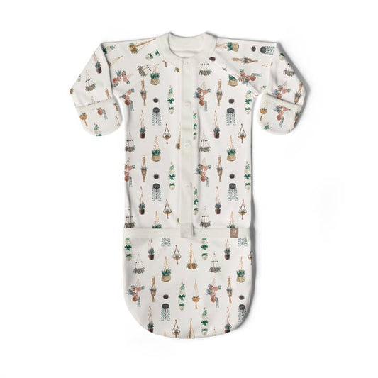 Baby Sleeping Bag / Gown - Plant Macrame Sleeping Bag Goumikids 