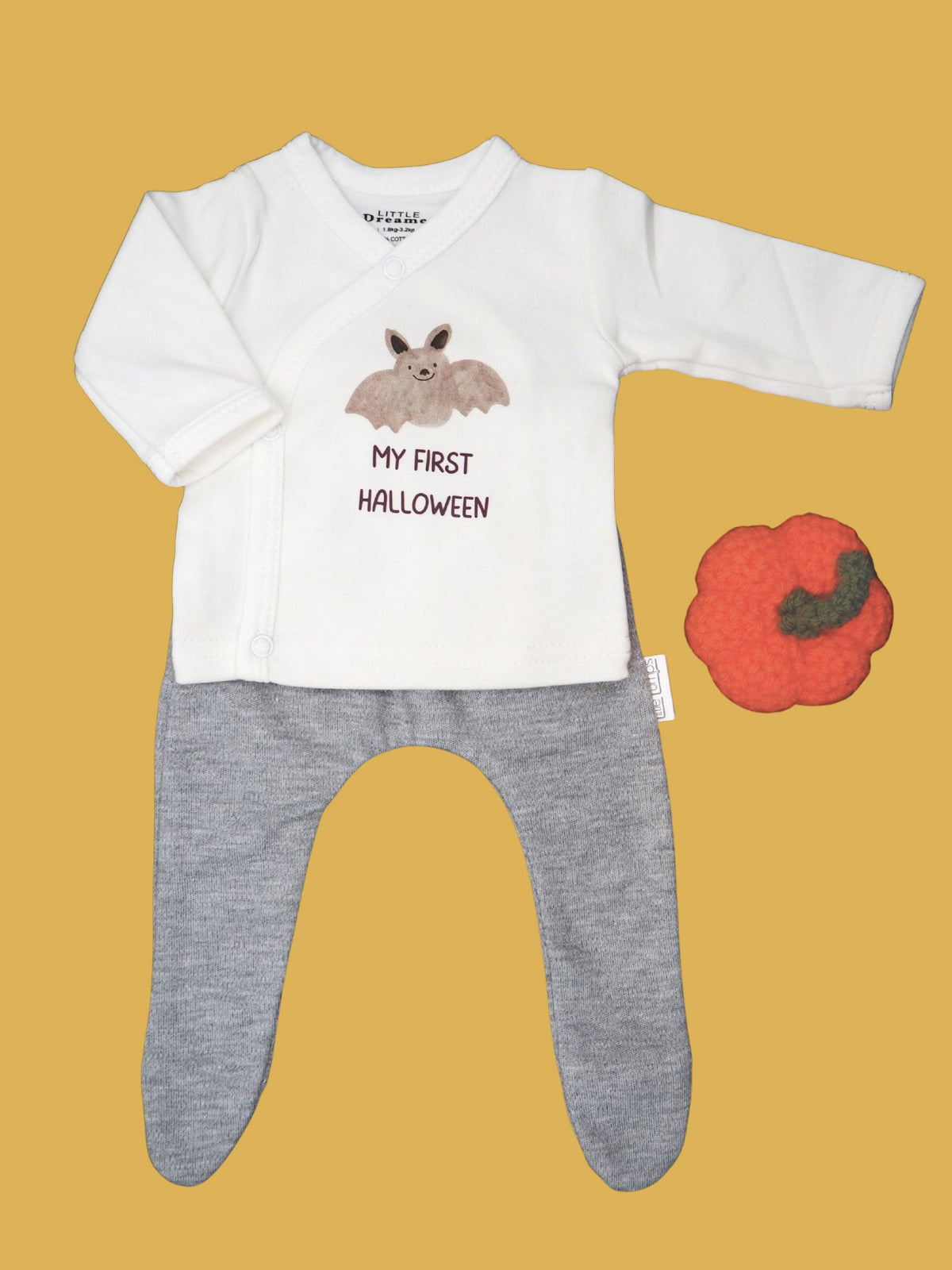 My First Halloween Bat top and leggings - multiple colours