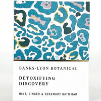 Mint, Ginger & Rosemary Bath Oil Bar Parent Gift Banks-Lyon Botanical 