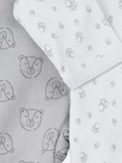 Pack of 2 Pippi Sleepsuits - Bears Sleepsuit / Babygrow Pippi 